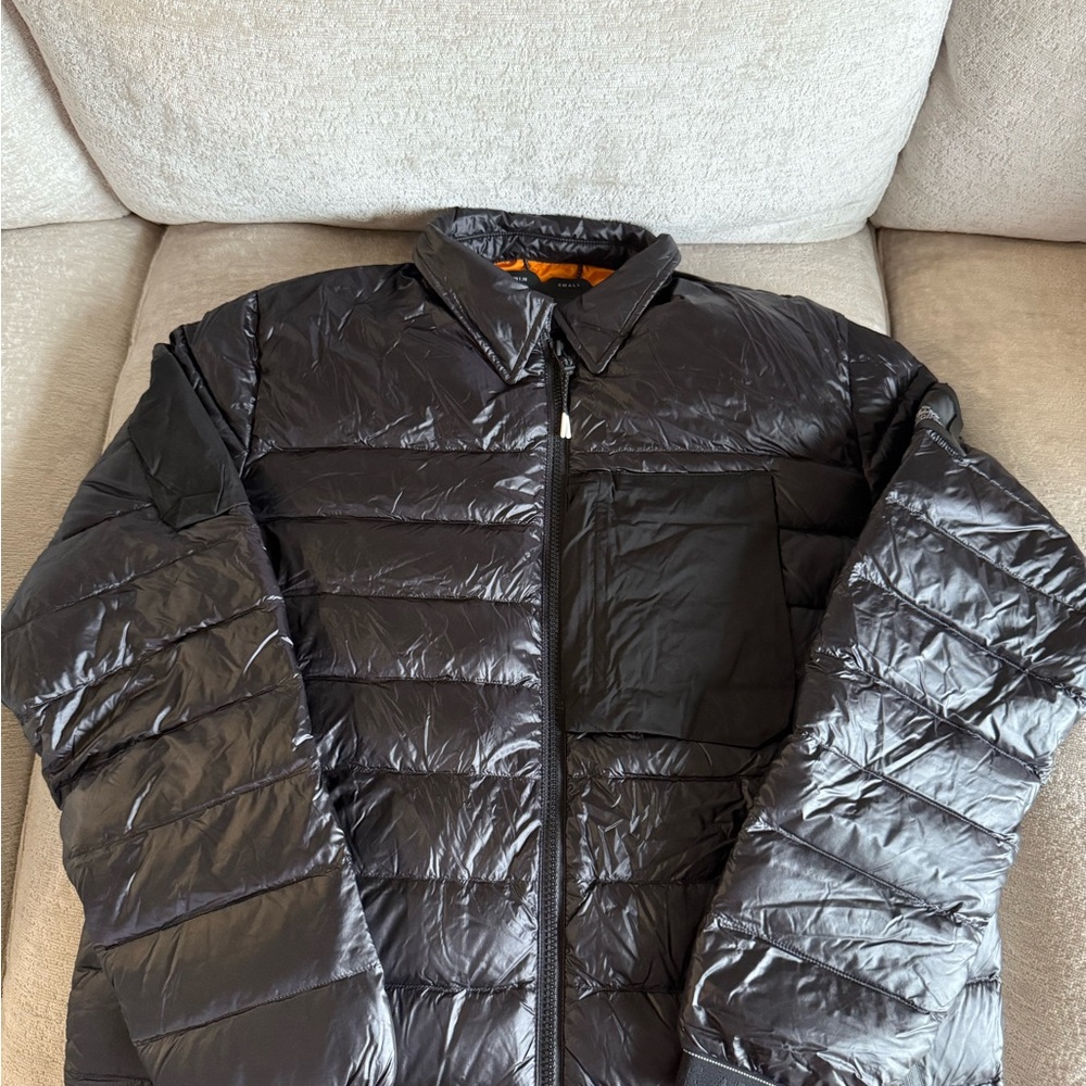 Men's Black Puffer Jacket